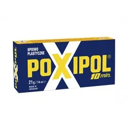 КЛЕЙ "POXIPOL" ЦВЕТ МЕТАЛЛА 14 МЛ (6/60/240) СИНЯЯ ЭТИКЕТКА
