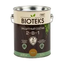 БИОТЕКС ВИШНЯ  2,7 Л (1/6) ЗАЩИТНЫЙ СОСТАВ  2 В 1 ТЕКС