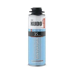ПЕНА МОНТАЖНАЯ "KUDO НОМЕ 35" ПРОФИ 650 МЛ/580 Г ВСЕСЕЗОННАЯ (1/12/1152)