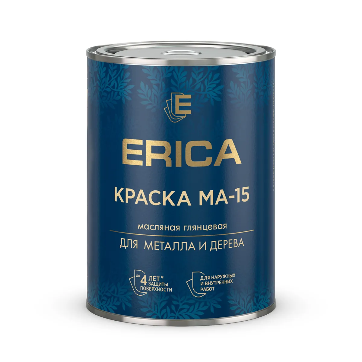 КРАСКА МА-15 "ERICA" ЯРКО-ЗЕЛЕНАЯ 0,8 КГ (14)
