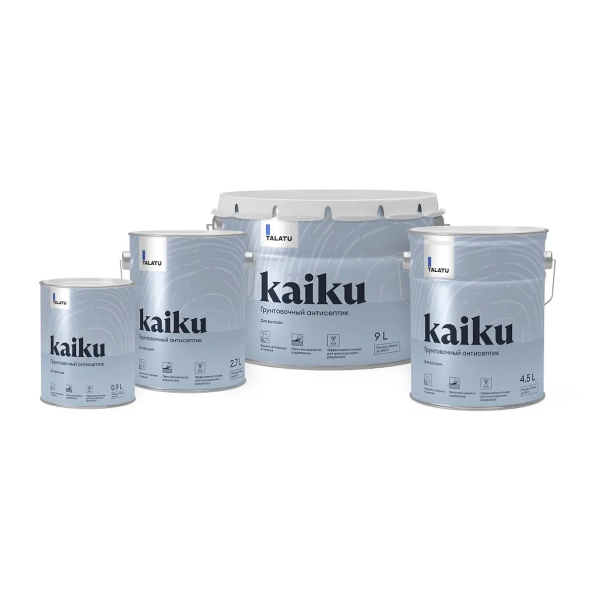 ГРУНТ-АНТИСЕПТИК "KAIKU" 9 Л (1) "TALATU"