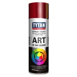 КРАСКА АЭРОЗОЛЬ "TYTAN PROFESSIONAL" ART КРАСНОЕ ВИНО 400 МЛ (12)  RAL 3005