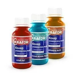КОЛЕР УНИВЕРСАЛЬНЫЙ №21 ЧЕРНЫЙ 450 МЛ (4/24) "KRAFOR"