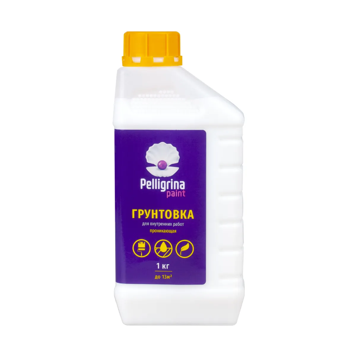 ГРУНТОВКА ПРОНИК. ДЛЯ ВНУТР. РАБОТ  1 КГ (1/6) "PELLIGRINA PAINT"