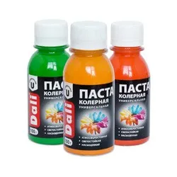 ПАСТА КОЛЕР. УНИВЕРС. "DALI" РОЗОВАЯ 0,1 КГ (8/48) "РОГНЕДА"