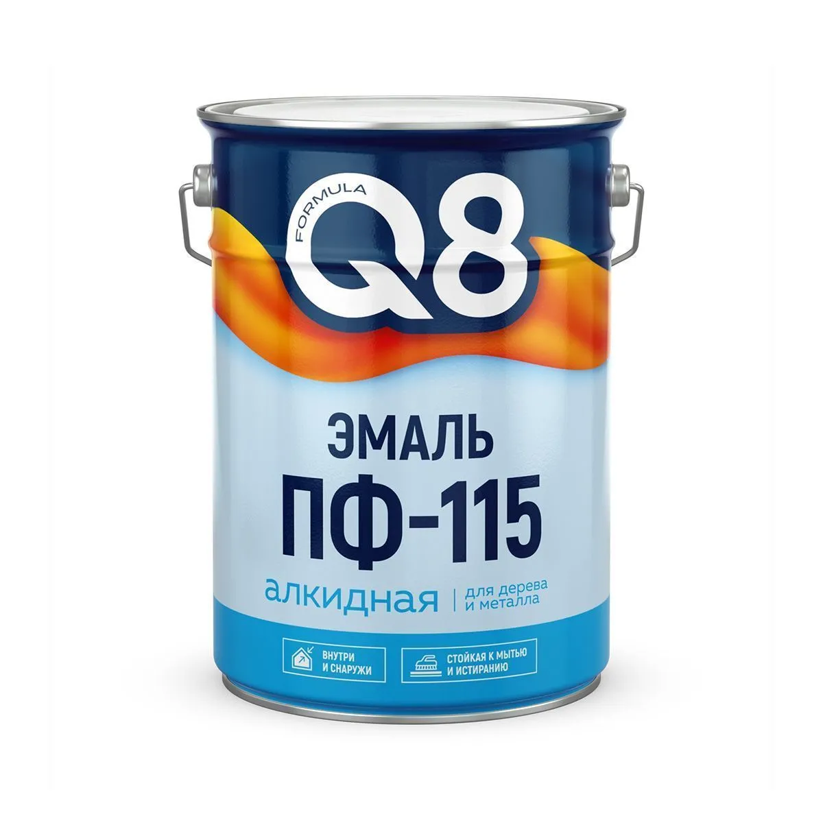 ЭМАЛЬ ПФ-115 "FORMULA Q8" ГОЛУБАЯ  5,5 КГ (2)