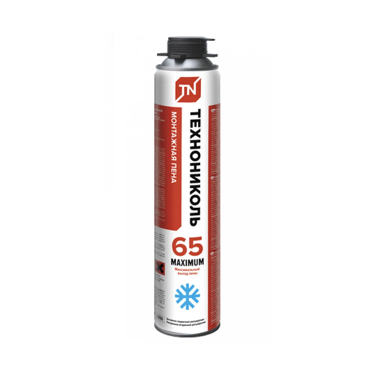 ПЕНА МОНТАЖНАЯ "MAXIMUM 65" ПРОФИ 850 Г ЗИМНЯЯ (12/816) "ТЕХНОНИКОЛЬ"