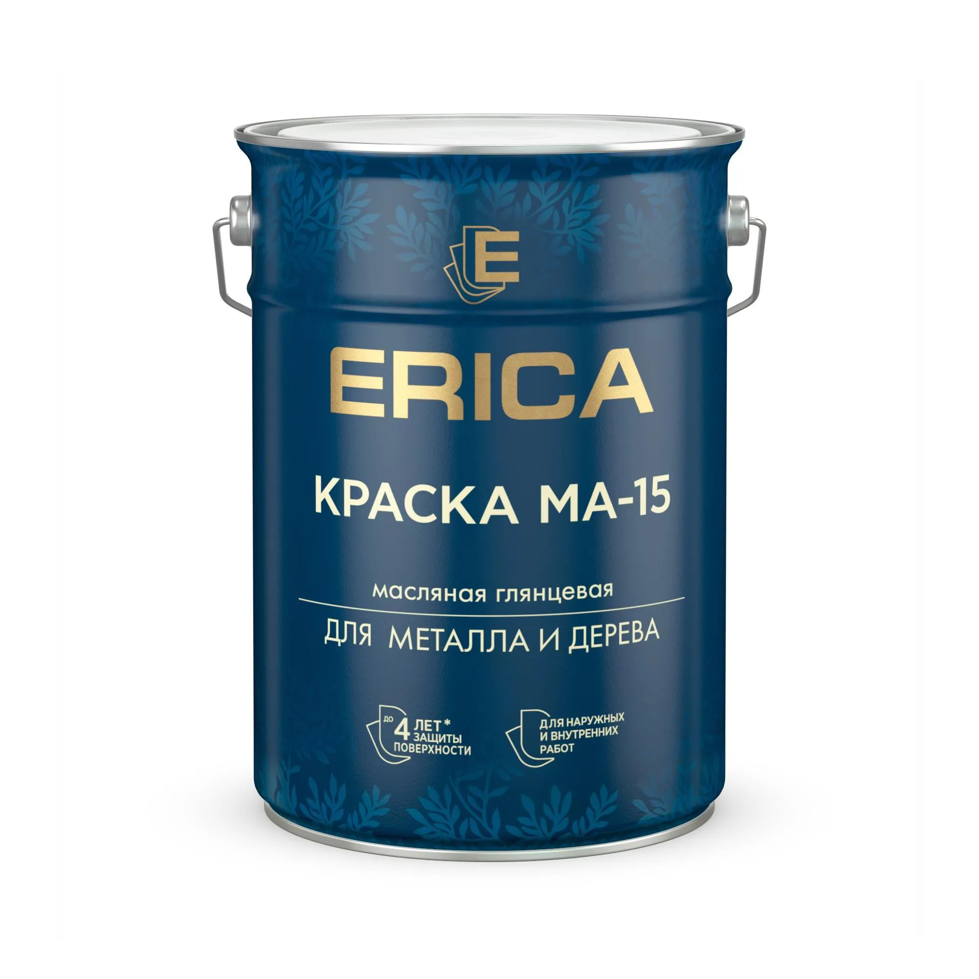 КРАСКА МА-15 "ERICA" СУРИК 5,5 КГ (2)