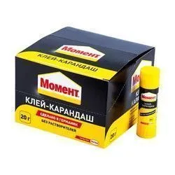 КЛЕЙ-КАРАНДАШ МОМЕНТ КАНЦЕЛЯРСКИЙ 20 Г В ШОУ-БОКСЕ (1/25/200) ХЕНКЕЛЬ