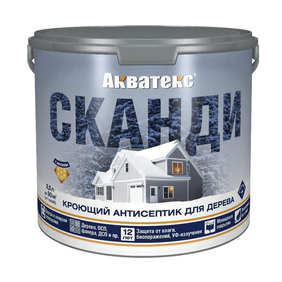 АКВАТЕКС СКАНДИ СЛОНОВАЯ КОСТЬ 2,5 Л "РОГНЕДА"