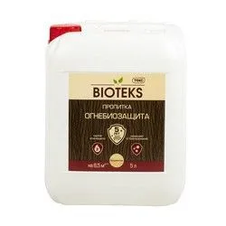 ОГНЕБИОЗАЩИТНЫЙ СОСТАВ 2 ГРУППА "BIOTEKS" БЕСЦВЕТНЫЙ  5 Л (1) ТЕКС