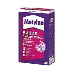 КЛЕЙ ОБОЙНЫЙ МЕТИЛАН ВИНИЛ ПРЕМИУМ 300 Г (1/18) ХЕНКЕЛЬ