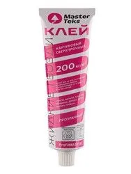 КЛЕЙ "PROFIMASTER" КАУЧУК. СВЕРХПРОЧНЫЙ 80 Г ПРОЗРАЧН. (200 КГ/М2) (10/120) "MASTERTEKS"