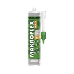ГЕРМЕТИК АКРИЛОВЫЙ "МАКРОФЛЕКС" FA131 БЕЛЫЙ (ЗИМА) 450 Г (1/12)