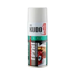 ГРУНТ АЭРОЗОЛЬ АКРИЛОВЫЙ КРАСНО-КОРИЧНЕВЫЙ 520 МЛ (1/12) "KUDO" KU-2102