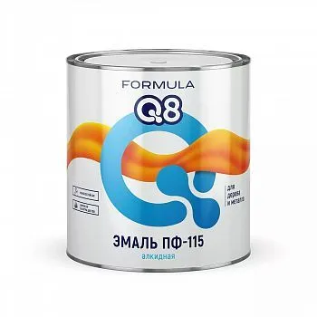 ЭМАЛЬ ПФ-115 "FORMULA Q8" СЕРАЯ  2,7 КГ (6)