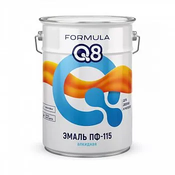 ЭМАЛЬ ПФ-115 "FORMULA Q8" ЗЕЛЕНАЯ 20 КГ (1)