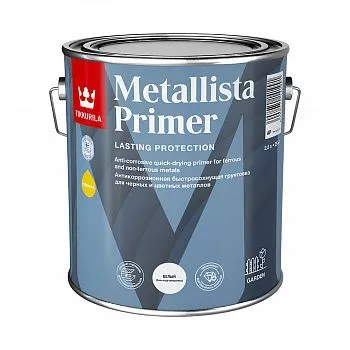 ГРУНТОВКА АНТИКОР. "METALLISTA PRIMER" БАЗА AP 2,5 Л (1/6) "ТИККУРИЛА"
