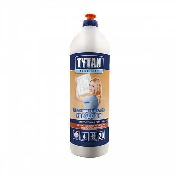 КЛЕЙ ПОЛИМЕРНЫЙ ЕВРОДЕКОР 1 Л (9) "TYTAN EURO-LINE"
