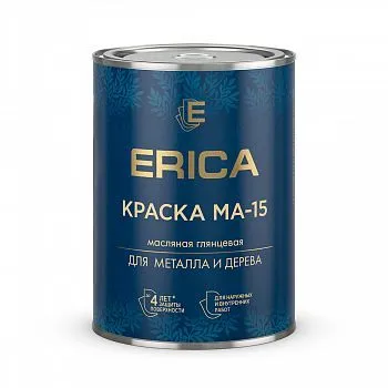 КРАСКА МА-15 "ERICA" ЧЕРНАЯ 0,8 КГ (14)