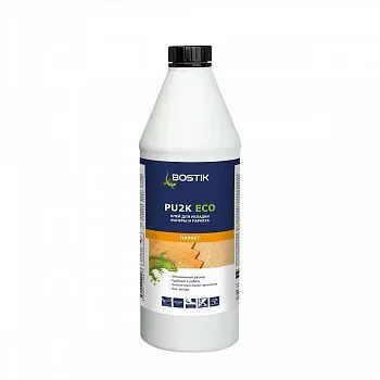 КЛЕЙ ДЛЯ ПАРКЕТА "PU2K ECO" (КОМПОНЕНТ В) 1 КГ (1/8) "BOSTIK"