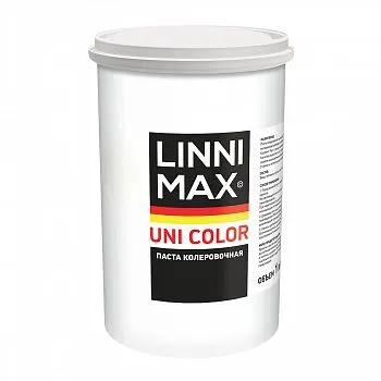 ПАСТА КОЛЕР. УНИВЕРС. "UNI COLOR" 90 SCHWARZ 1 Л (1/6) "LINNIMAX"