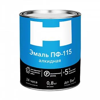 ЭМАЛЬ ПФ-115 "H" БИРЮЗОВАЯ 0,8 КГ (1/14) 210308