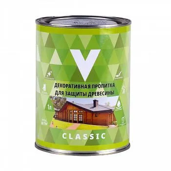 ПРОПИТКА ДЕКОРАТИВНАЯ "CLASSIC" МАХАГОН  1 Л (1/14) "V"