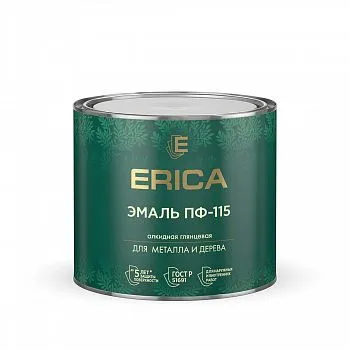 ЭМАЛЬ ПФ-115 "ERICA" ТЕРРАКОТОВАЯ 1,8 КГ (6)